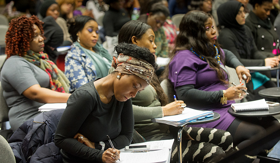 Students in the lecture room