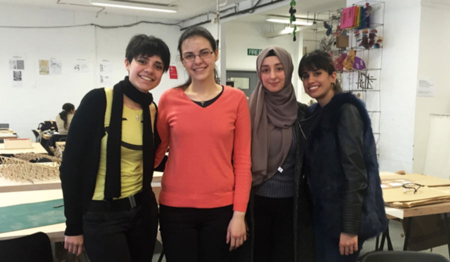 Cass Interiors students
