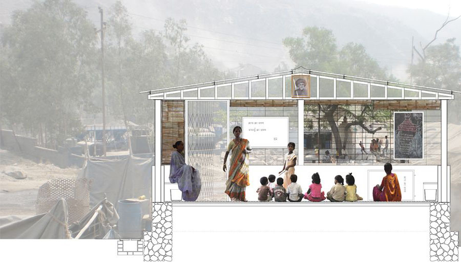 CAD of new building