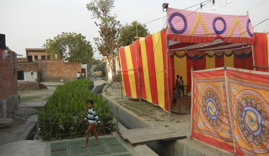 Seeding shared places by upgrading water supply and sanitation Agra
