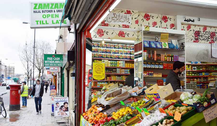 street grocery shop