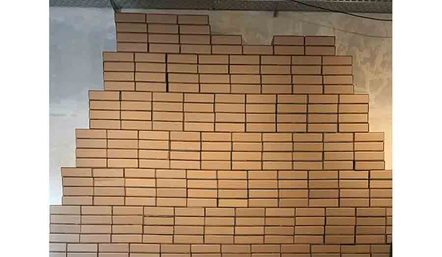A brick wall