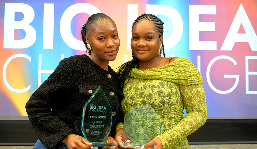 Big Idea Challenge 2024 Winner Sheena Ellington with Lettin Loose