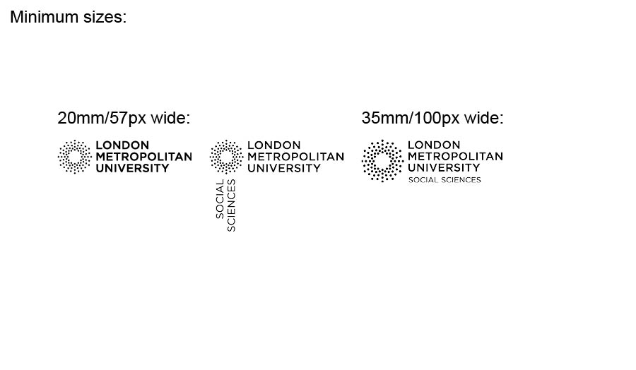 Minimum sizes example image