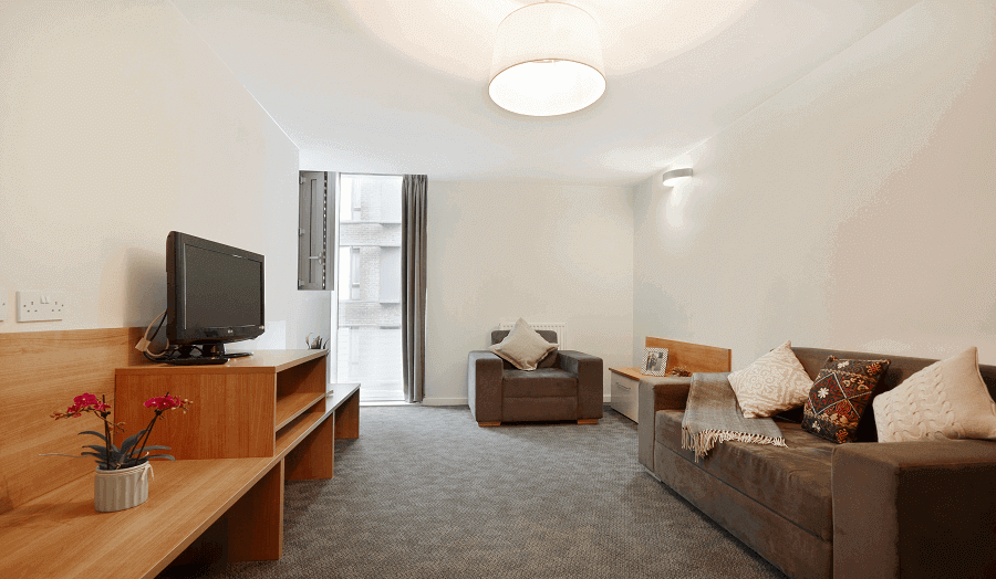 Interior of room