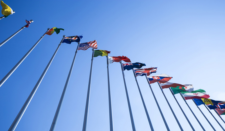 international flags