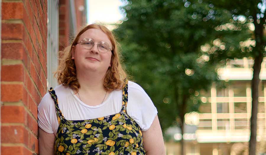 Christina Neary pictured outside Holloway Road campus